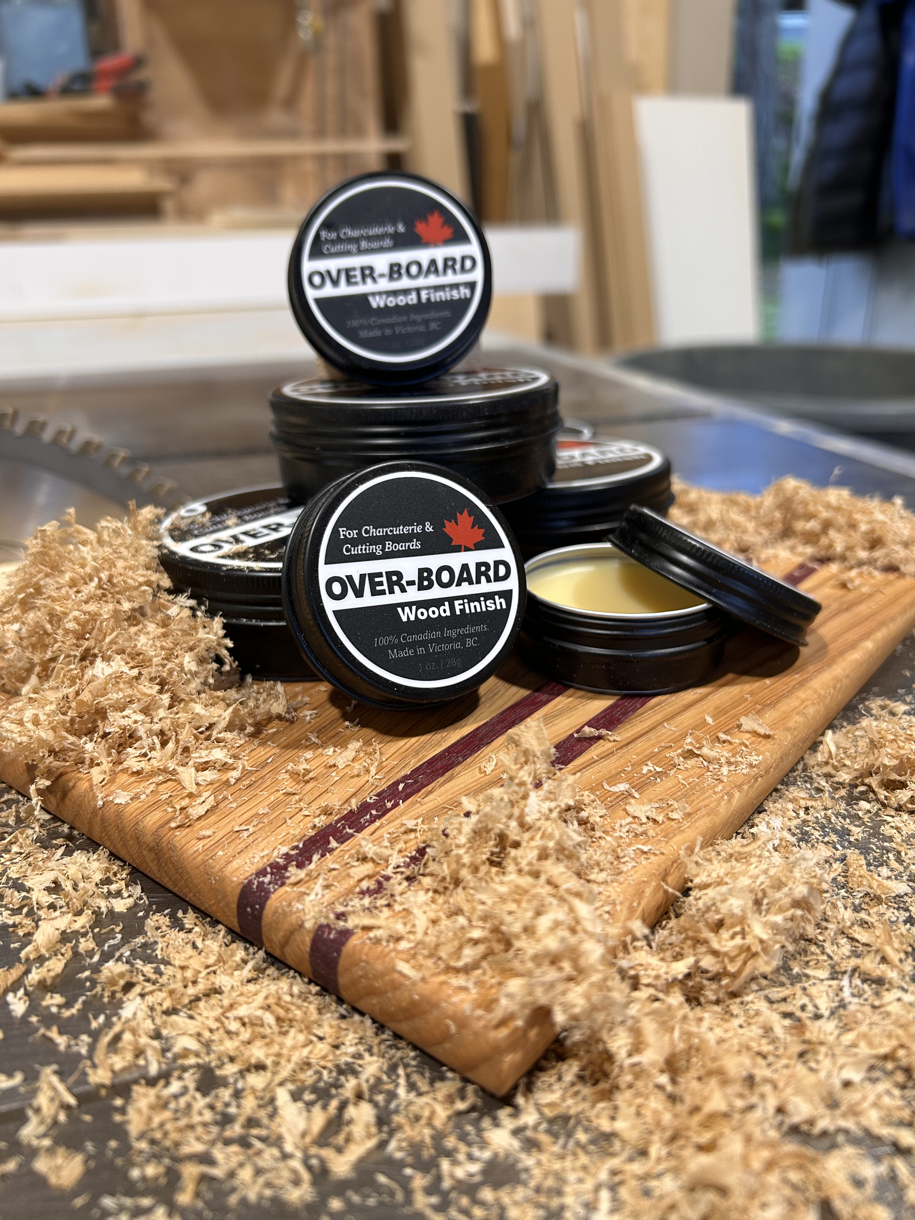 Cutting Board & Utensil Wax – 1oz Tin