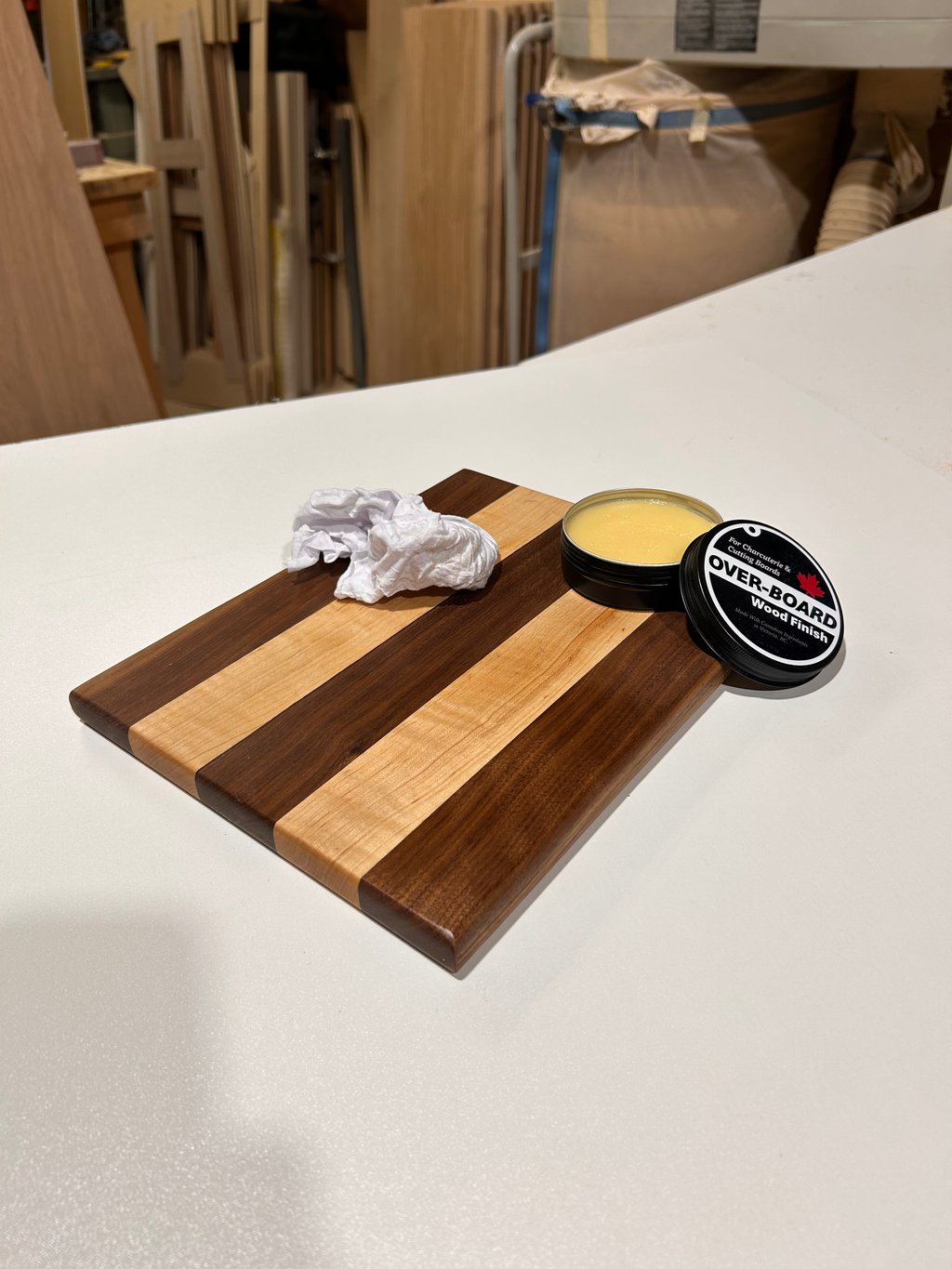 Cutting Board & Utensil Wax – 4oz Tin